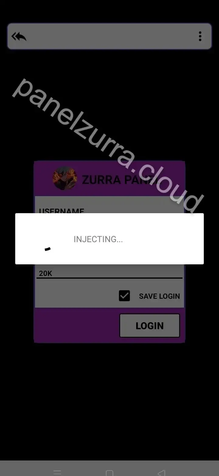 Screenshot of Panel Zurra ESP Hacks